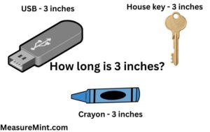 How long is 3 inches?